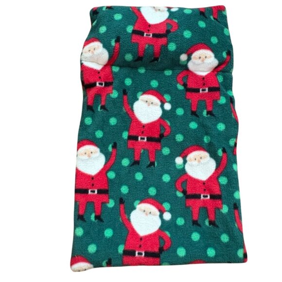 Handmade Fleece Santa Claus Sleeping Bag For 18 in Dolls-GUC - Picture 3 of 3